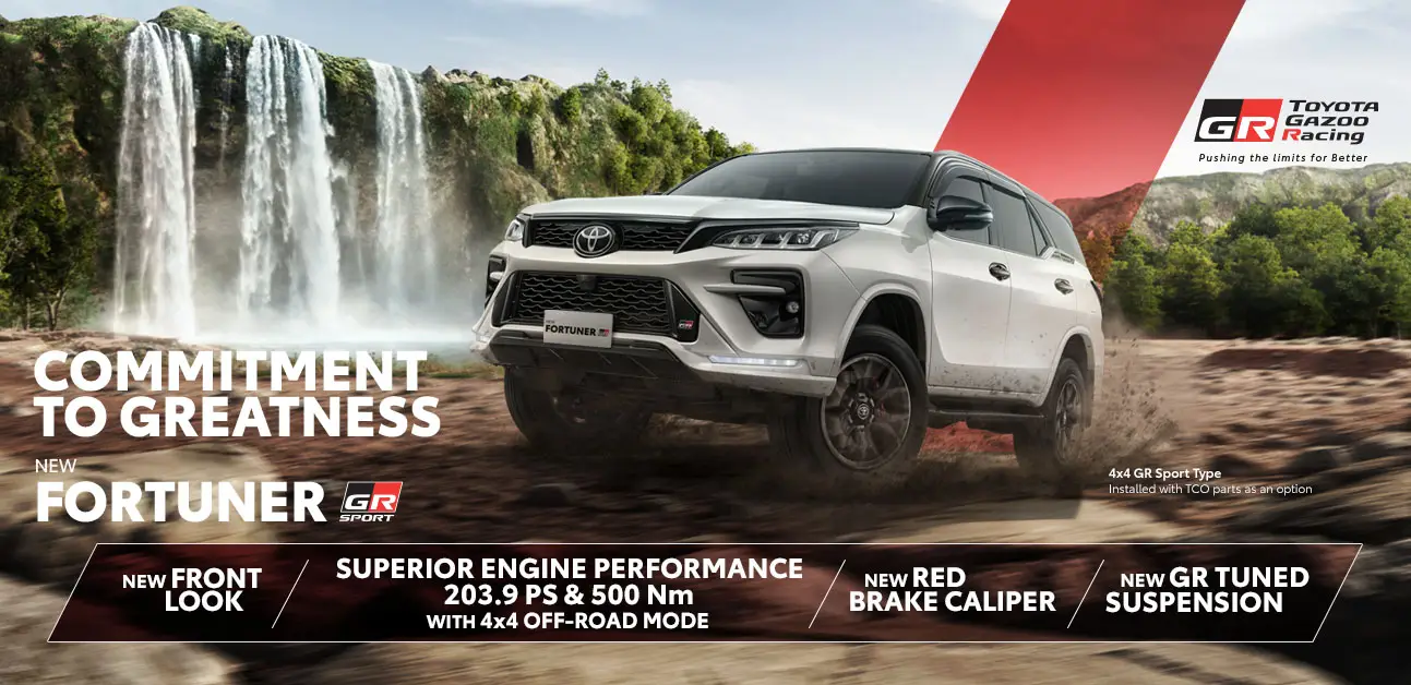 banner New Fortuner GR Sport Dealer Toyota Cianjur